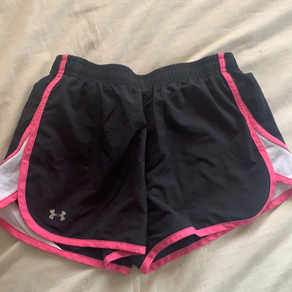 black Under Armour shorts